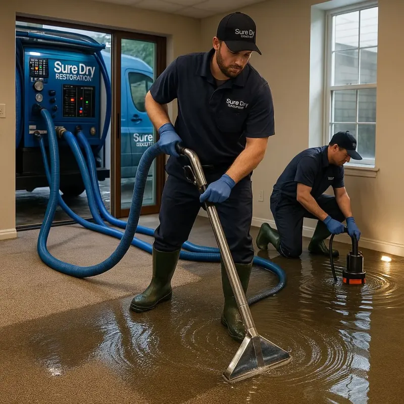 Water Extraction and Removal process in Homer City, PA